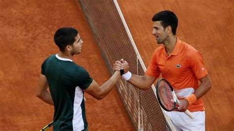Djokovic vs alcaraz - Jul 16, 2023 · Carlos Alcaraz won the Wimbledon men's singles title for the first time by ending Novak Djokovic's recent dominance with a stunning victory. Spain's Alcaraz, 20, fought back from a nervy start to ... 